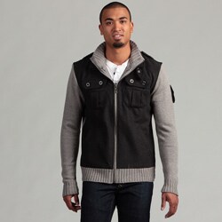 WT02 Men's Ribbed Sweater Jacket