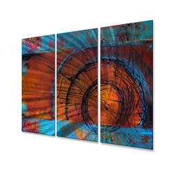 Erin Ashley ''Time Traveler'' Metal Wall Sculpture