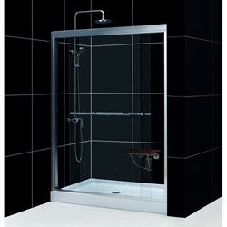 Duet Shower Door with Amazon 32x60-inch Base Tub To Shower Kit