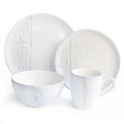 American Atelier White16 Piece Dinner Set