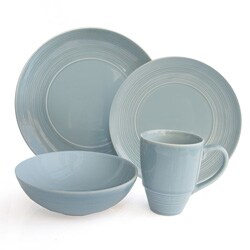 American Atelier Blue Boulevard 16 Piece Dinner Set