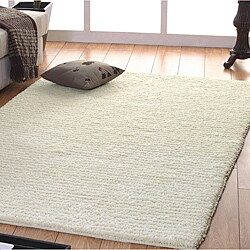 Jovi Home Handmade Off-white Wool Rug (5' x 8')