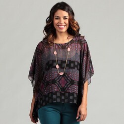 Jessica Simpson Junior's Geometric Printed Caftan