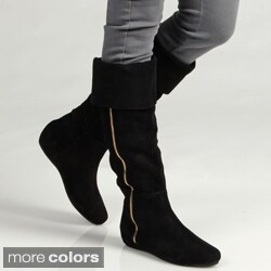 Steve Madden Women's P-Laney Leather Boots