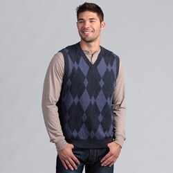 Chereskin Men's Argyle V-neck Vest