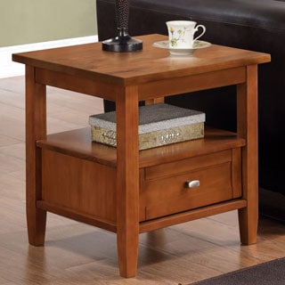 Norfolk Honey Brown End Table