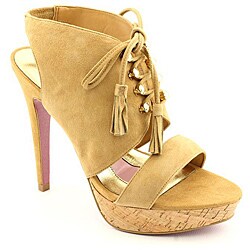Paris Hilton Women's Miranda Beige Sandals