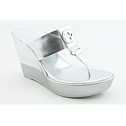 BCBGeneration Women's Quo Silver Sandals