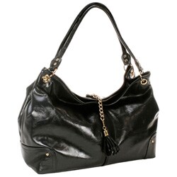 Amy Michelle Magnolia Black Diaper Bag
