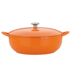 Mario Batali by Dansk Classic Persimmon 7.5-quart Cast Iron Stew Pot