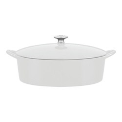 Dansk White Six-quart Dutch Oven Cookware