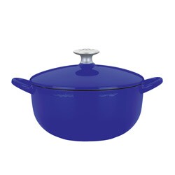 Dansk Blue 3-quart Cast Iron Soup Pot