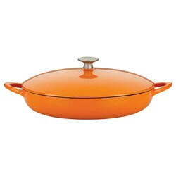 Mario Batali by Dansk Classic Persimmon 2.5-quart Cast Iron Braiser