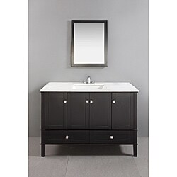 Windham Black 48-inch Bath Vanity