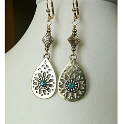 Palmtree Gems 'Charlise' Dangle Earrings