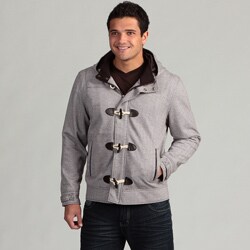 MO7 Men's Herringbone Toggle Front Jacket