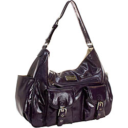 Amy Michelle Sweet Pea Plum Diaper Bag