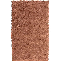 Pearl Brown Shag Rug (5'3 x 7'7)