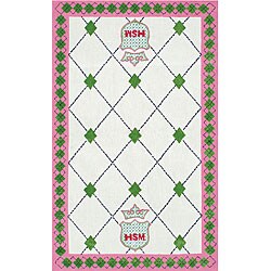 Tufted High School Musical 2 Wool Rug (4'7 x 7'7)