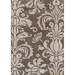 Hand Made Sabrina Grey Wool Rug (10' x 12')