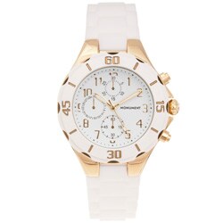 Monument Women's Rubber Strap Sporty Watch