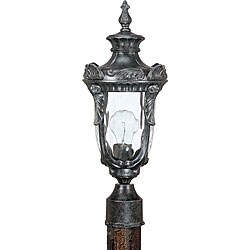 Dunmore 1-light Greystone Post Lantern