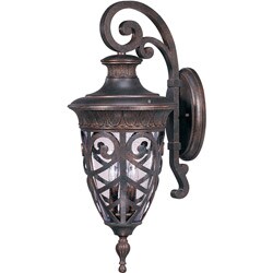 Aston Arm Down 3-light Dark Plum Bronze Wall Sconce