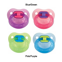 NUK Lollipop Size 2 Orthodontic Latex Pacifiers (Pack of 2)