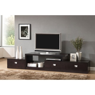 Marconi Brown Asymmetrical Modern TV Stand