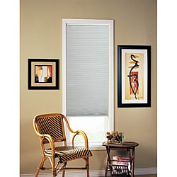 Cool Silver Cordless Cellular Shade
