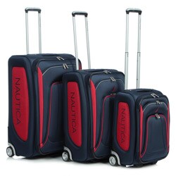 Nautica 'Charter' 3-piece Luggage Set