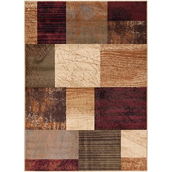 Elegance Collection Red Area Rug (5' x 7')