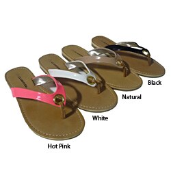 I-Comfort Women's Patent Sandal