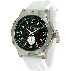 Ed Hardy Men's Matrix White Watch