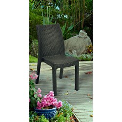 Mykonos Grey Stackable Chairs (Set of 2)