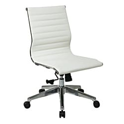 Office Star Mid-Back Eco Leather Chair