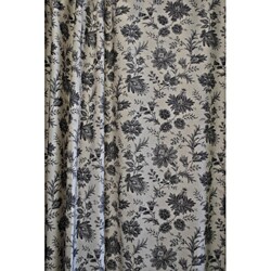 Sherry Kline Sakari Black Shower Curtain