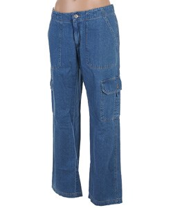 light blue cargo jeans