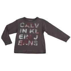 Calvin Klein Boys Black 'Calvin Klein Jeans' Shirt