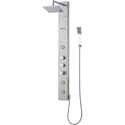 Aston Stainless Steel 51-inch 3-Jet Shower Panel