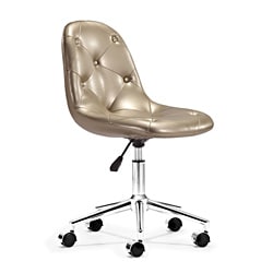Zuo Life Gold Adjustable Office Chair