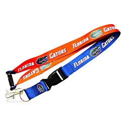 Florida Gators Reversible Lanyard Keychain Ticket ID Holder