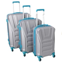 American Team Spirit 3-piece Lightweight Expandable Hardside Spinner Luggage Set With TSA Lock