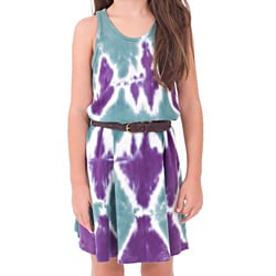 Kids Tie Dye Baby Rib Tank Dress Size 4