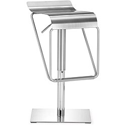 Zuo Dazzer Stainless Steel Bar Stool