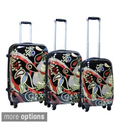 Calpak Woodstock 3-piece Expandable Hardside Spinner Luggage Set