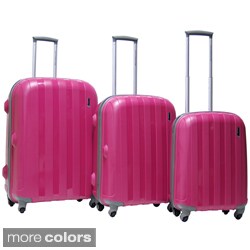 Calpak Paradise 3-piece Lightweight Polypropylene Hardside Luggage Set