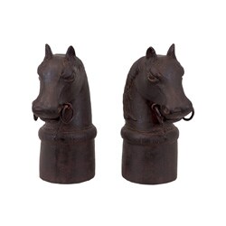 Resin Horse Bookend (Set of 2)