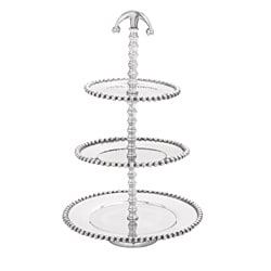 Casa Cortes Round 3 Tier Serving Tray