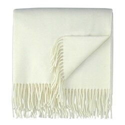 Bocasa Natural Woven Cashmere Blanket